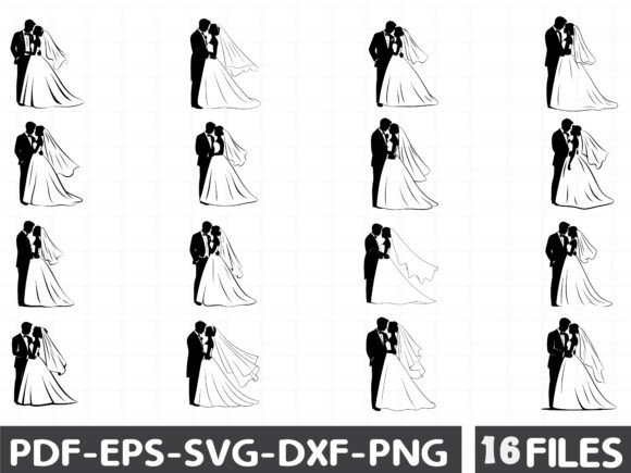 Celebrate Love with Wedding Silhouette Quote Designs