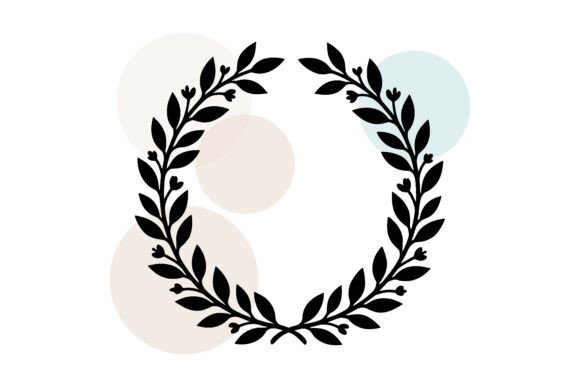 Laurel Leaf Wedding Frame Vector: Elegant Design Solutions