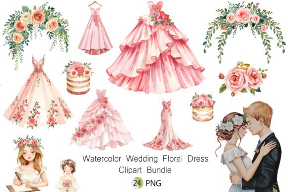 Watercolor Wedding Floral Dress: A Designer's Romantic Toolkit
