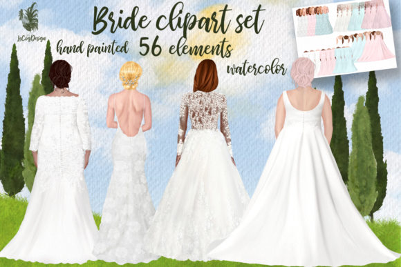 Wedding Dress Clipart for Plus Size Brides: A Designer's Guide